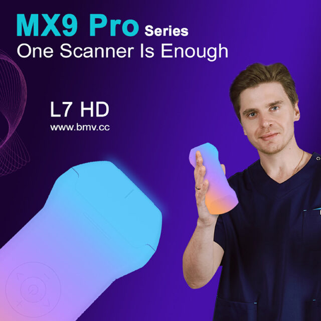 MX9 Pro L7 HD (Fifth Generation) 192 Elements Pocket Handheld Ultrasound Scanners
